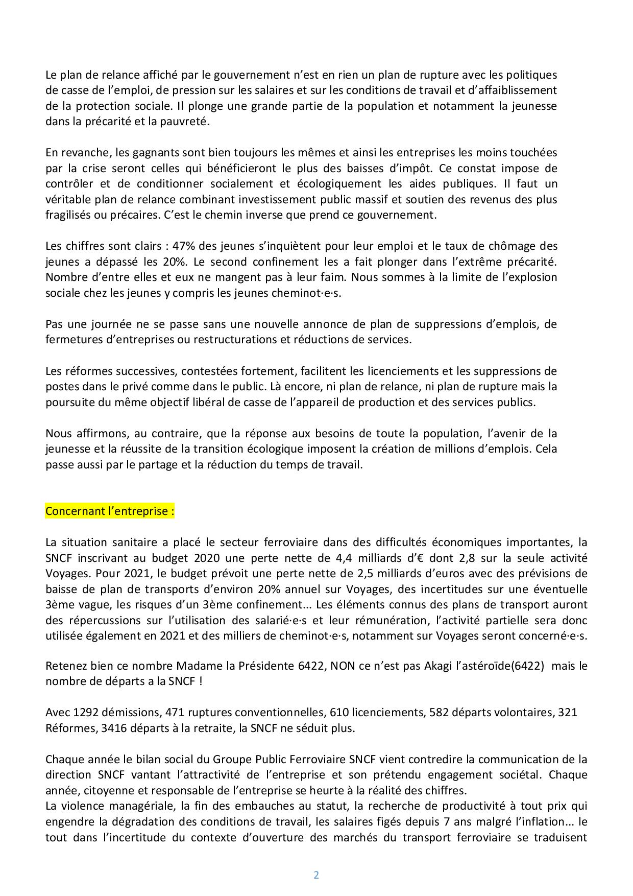 2021 01 22 declaration CSE du 21 Janvier 2021 page 002