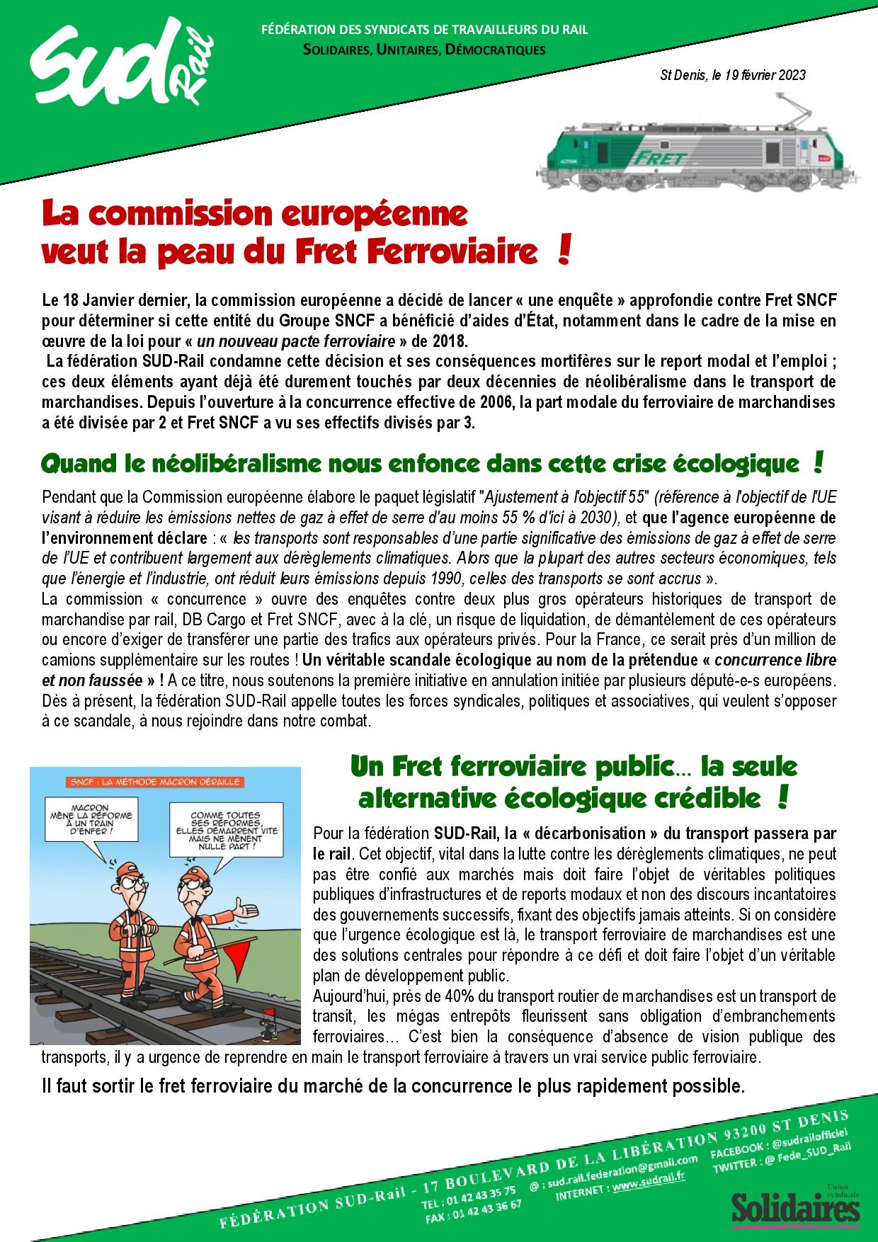 2023 02 20 Comm.Cheminots.UE.Fret.Ferroviaire page 001