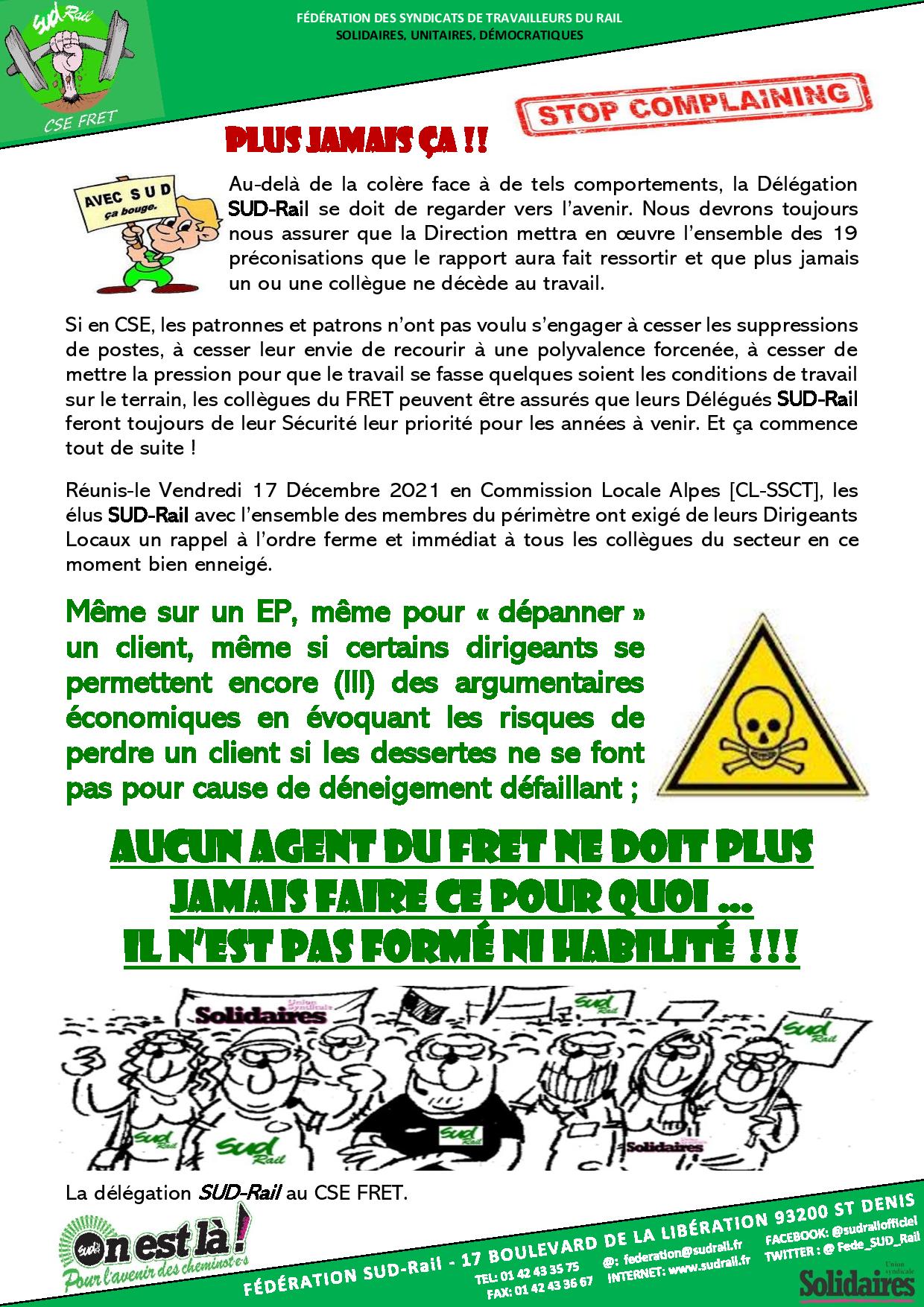 2021 12 21 LN FRET LES POTINS DU FRET N10 accident mortel page 002