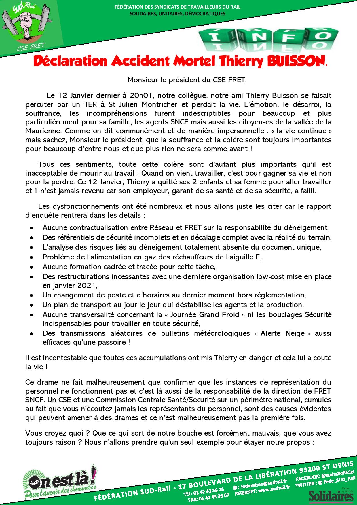 2021 12 21 LN FRET LES POTINS DU FRET N10 accident mortel page 003